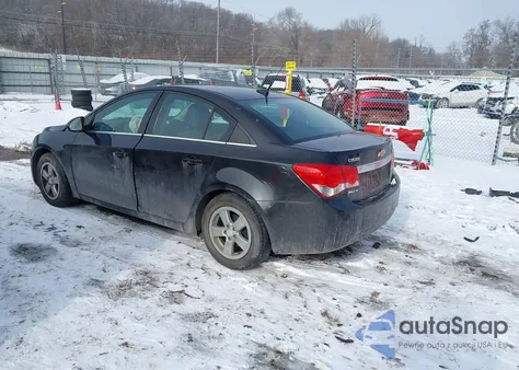 2013 Chevrolet Cruze 1Lt Auto из США, поврежденный, VIN 1G1PC5SBXD7301026